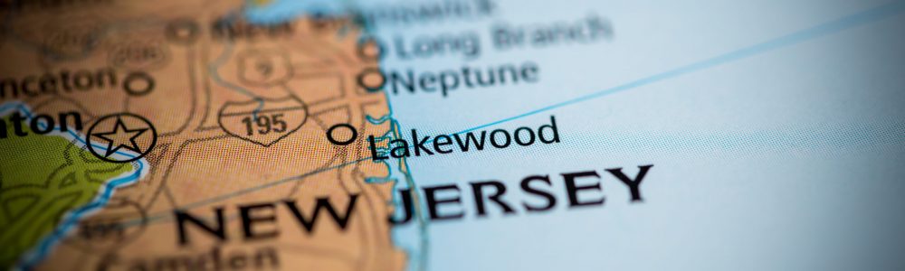 Lakewood.,New,Jersey.,Usa New Jersey on a map