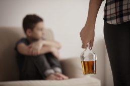 Saying no to alcohol.
